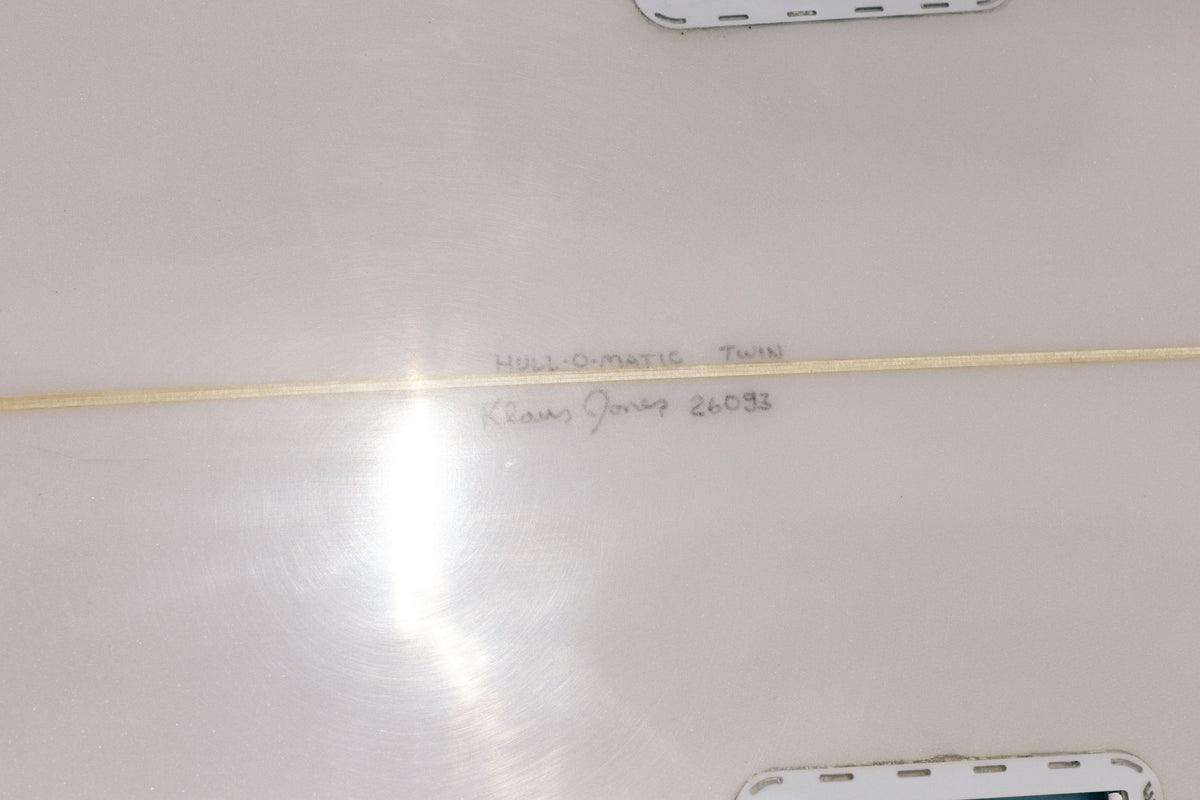 6'7 KLAUS JONES HULLOMATIC TWIN PIN
