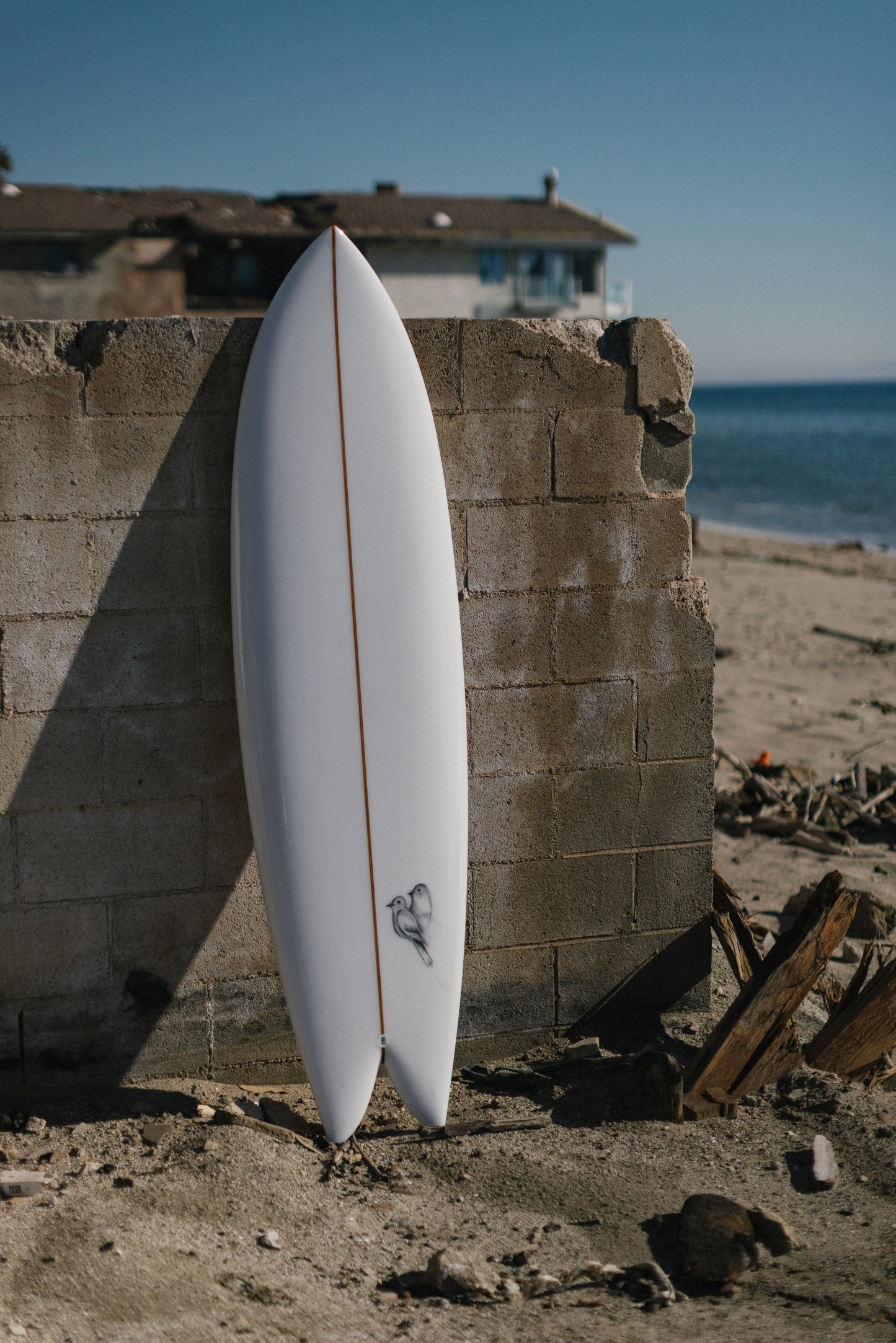 6'4 LITTLE BIRDIE QUAD FISH