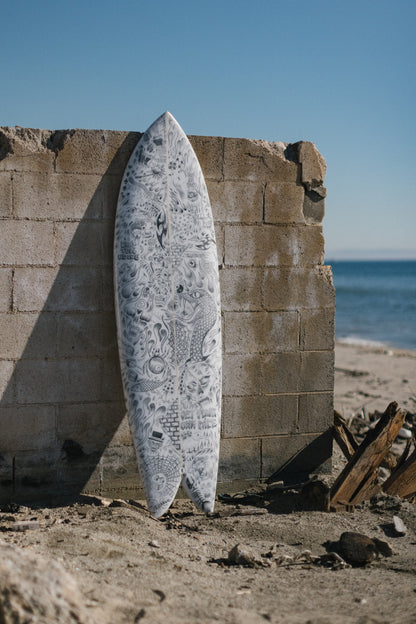 6' MADNESS TWIN FISH