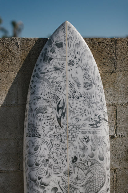 6' MADNESS TWIN FISH