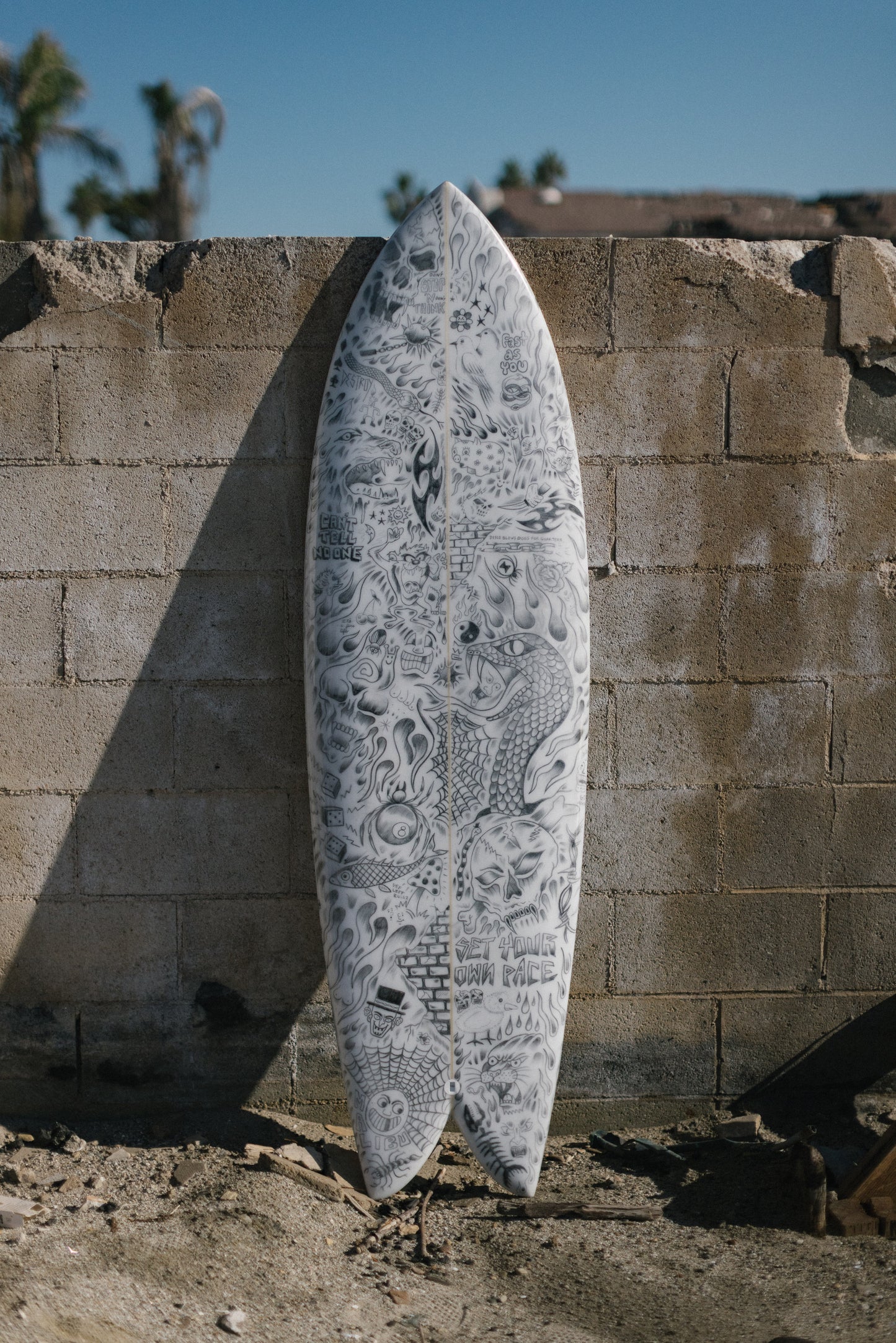 6' MADNESS TWIN FISH