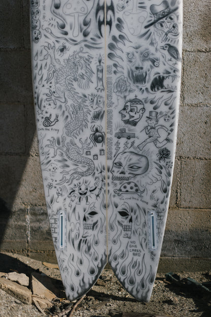 6' MADNESS TWIN FISH