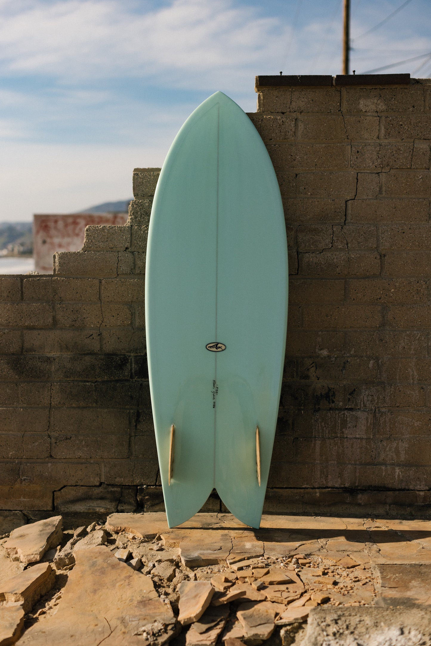 5'7 KLAUS JONES TWIN FISH