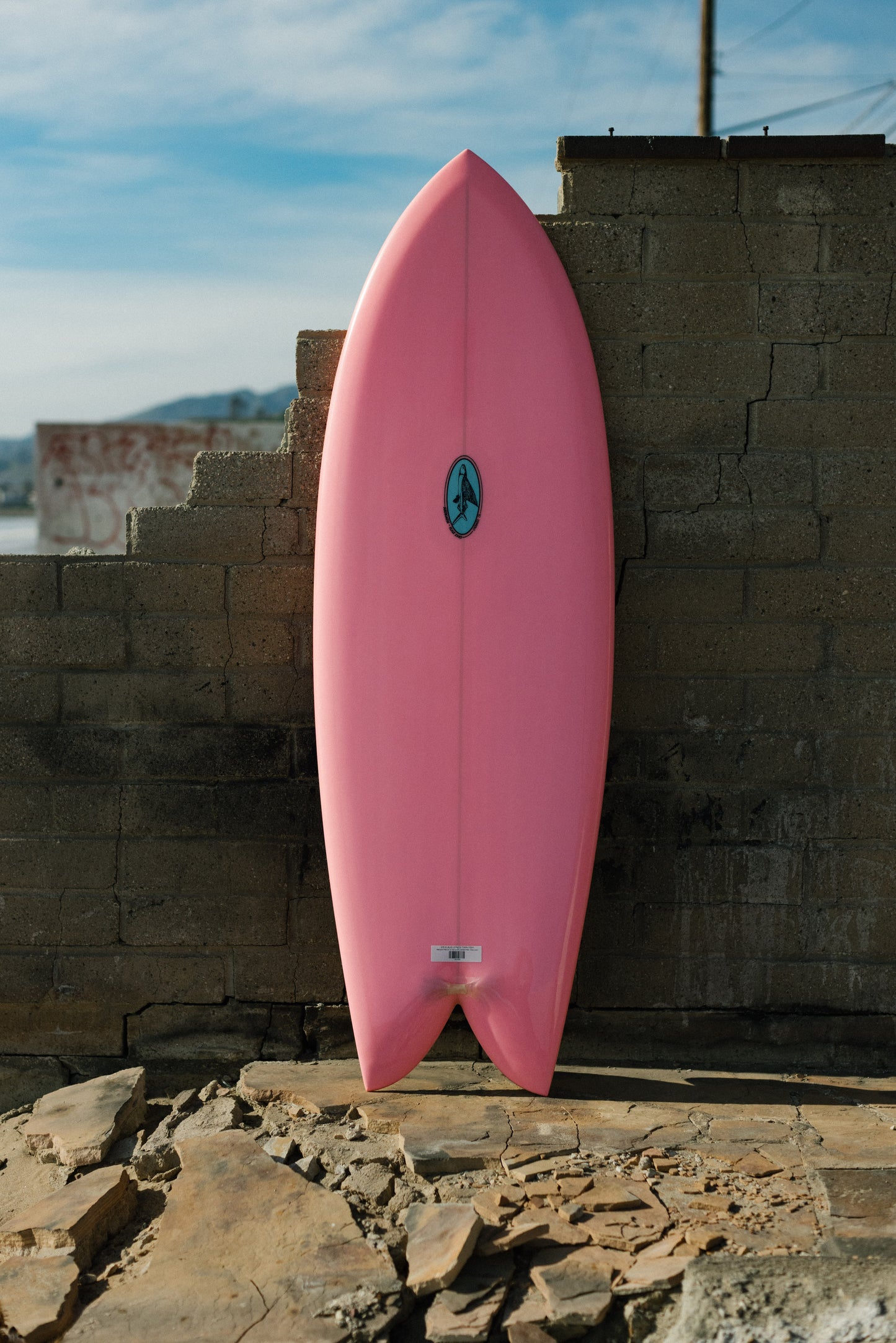 5'8 KLAUS JONES TWIN FISH