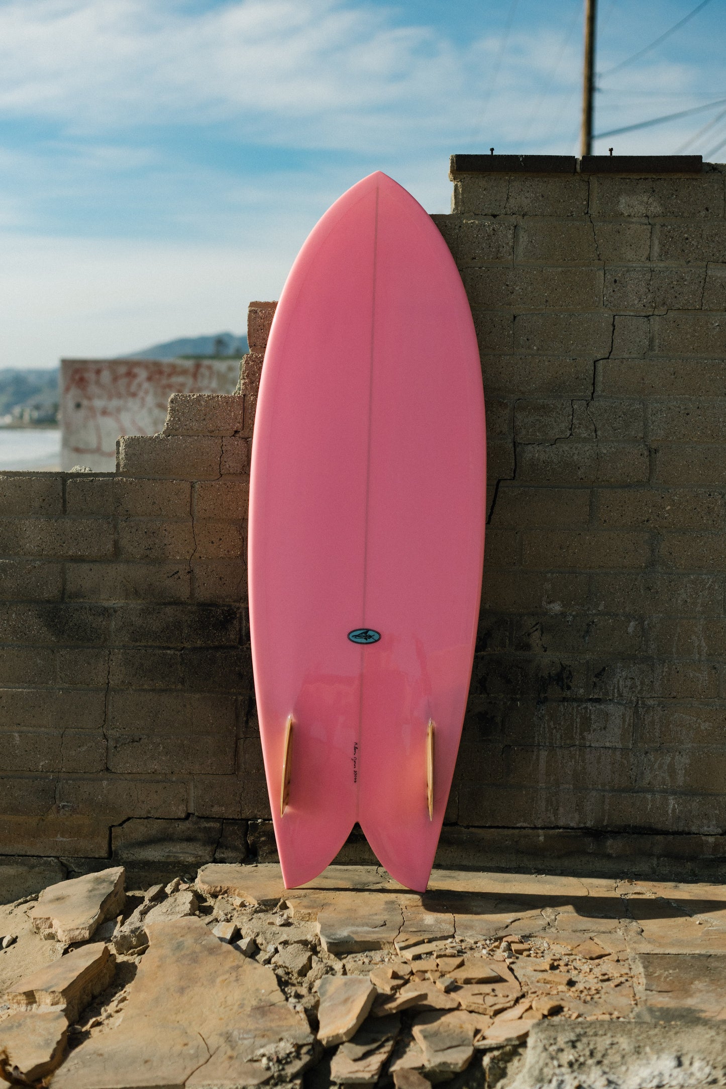 5'8 KLAUS JONES TWIN FISH