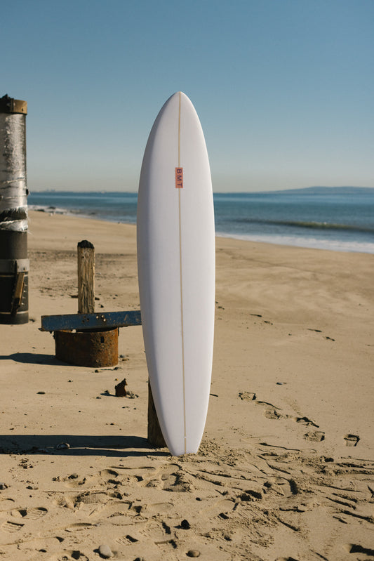 7'5 BROWN MICROWAVE TELEVISION SINGLE FIN