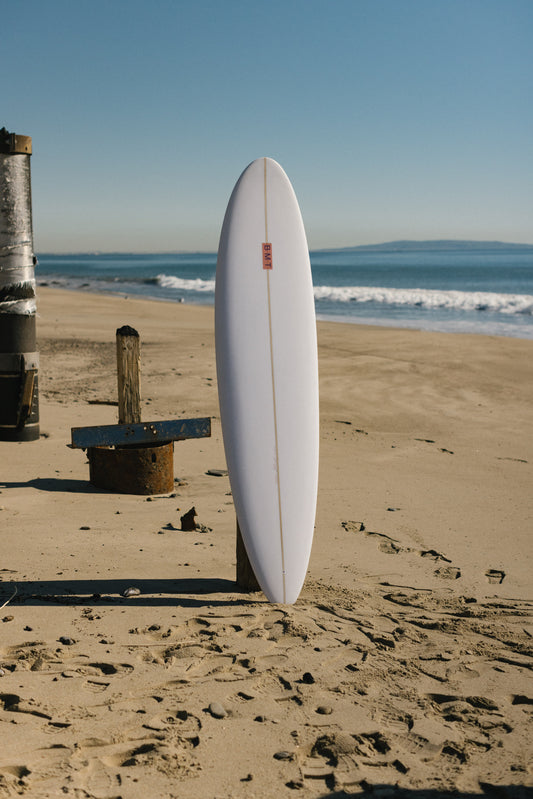 7'2 BROWN MICROWAVE TELEVISION SINGLE FIN