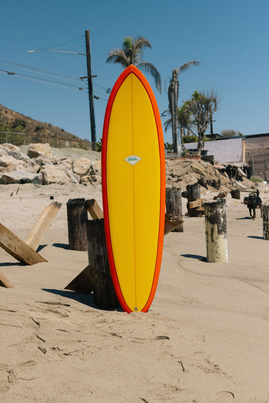 7'1 KLAUS JONES HULLOMATIC TWIN PIN