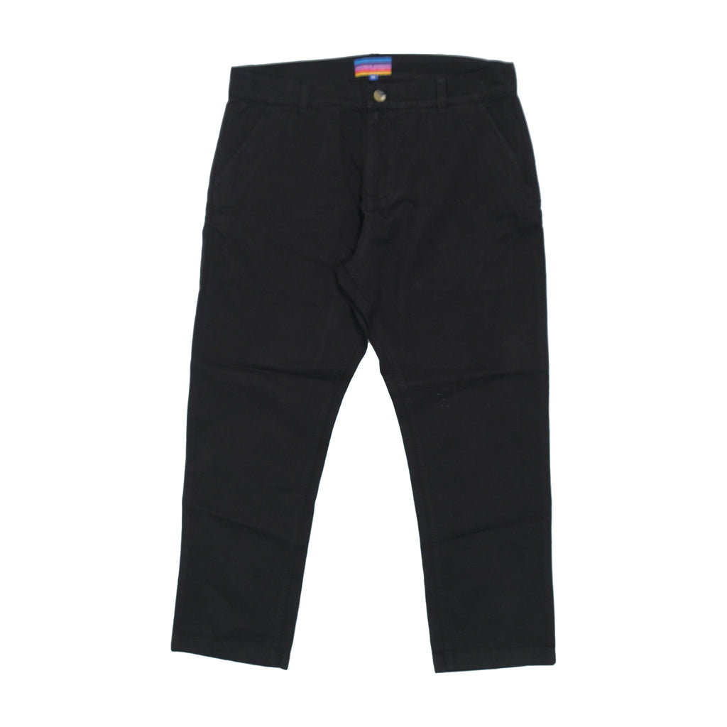 SNAKE CHINO PINNED FIT (BLACK)