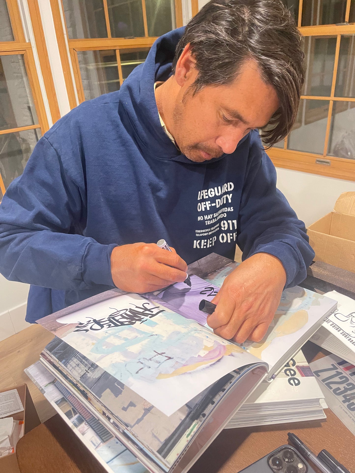 BARRY MCGEE: REPRODUCTION (HAND EMBELLISHED)