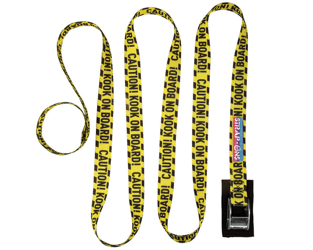 CAUTION KOOK ON BOARD! STRAP ONS (SET OF TWO)