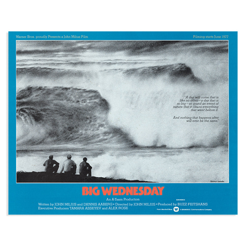 big wednesday movie poster