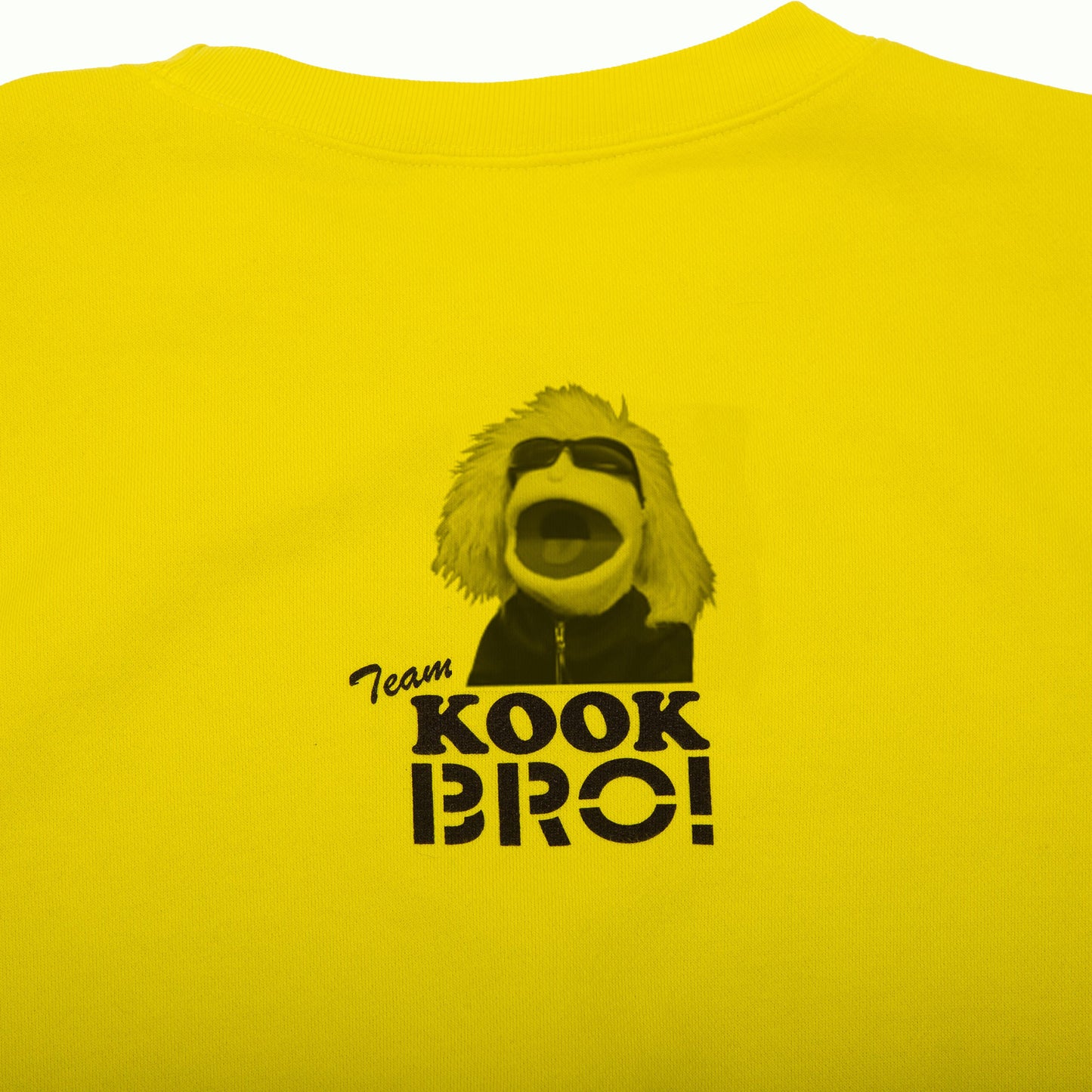 TEAM KOOK BRO! CREW NECK (YELLOW)
