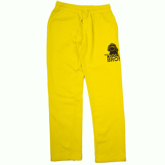 TEAM KOOK BRO! SWEAT PANT (YELLOW)
