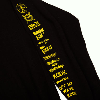 TEAM KOOK BRO! CREW NECK  (BLACK)