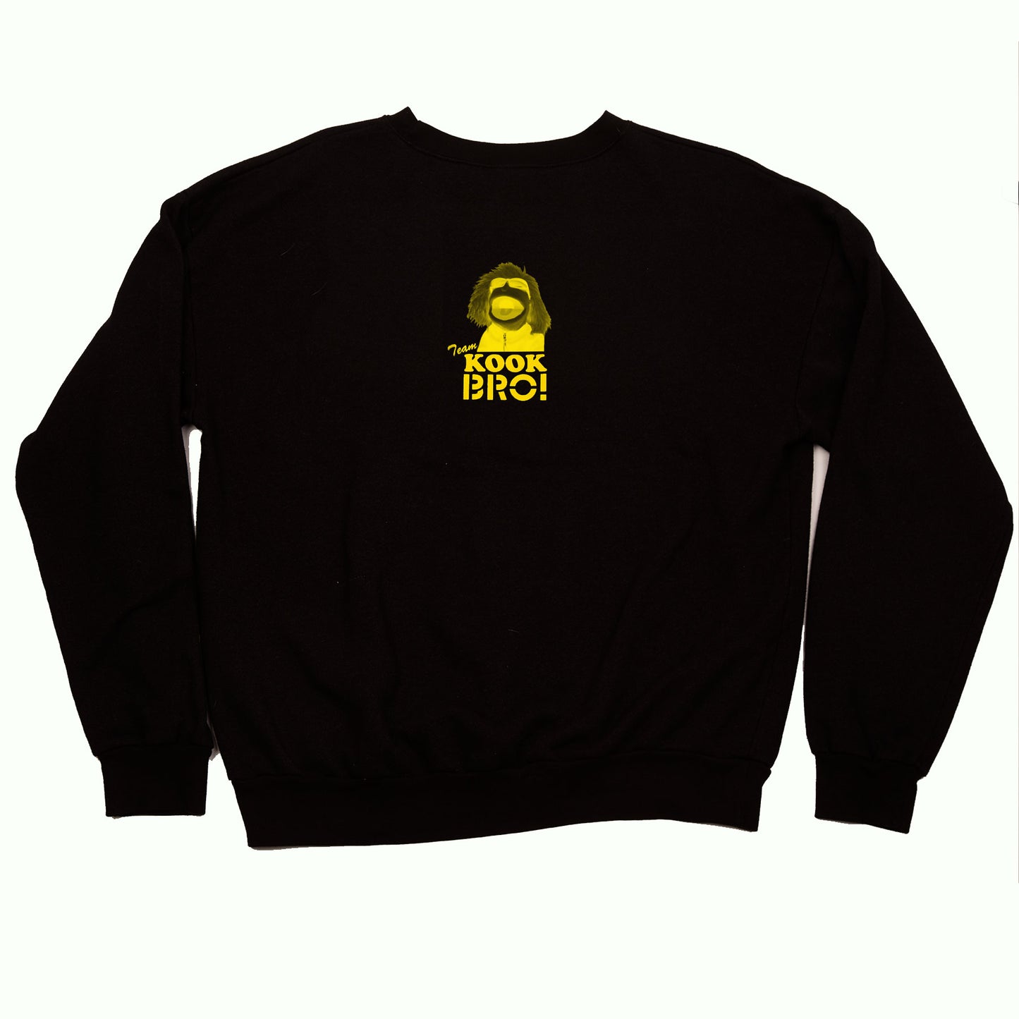 TEAM KOOK BRO! CREW NECK  (BLACK)