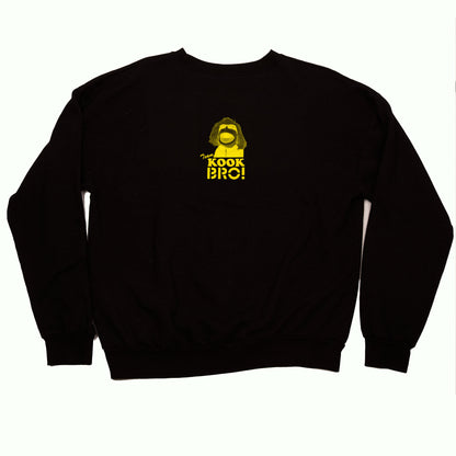 TEAM KOOK BRO! CREW NECK  (BLACK)