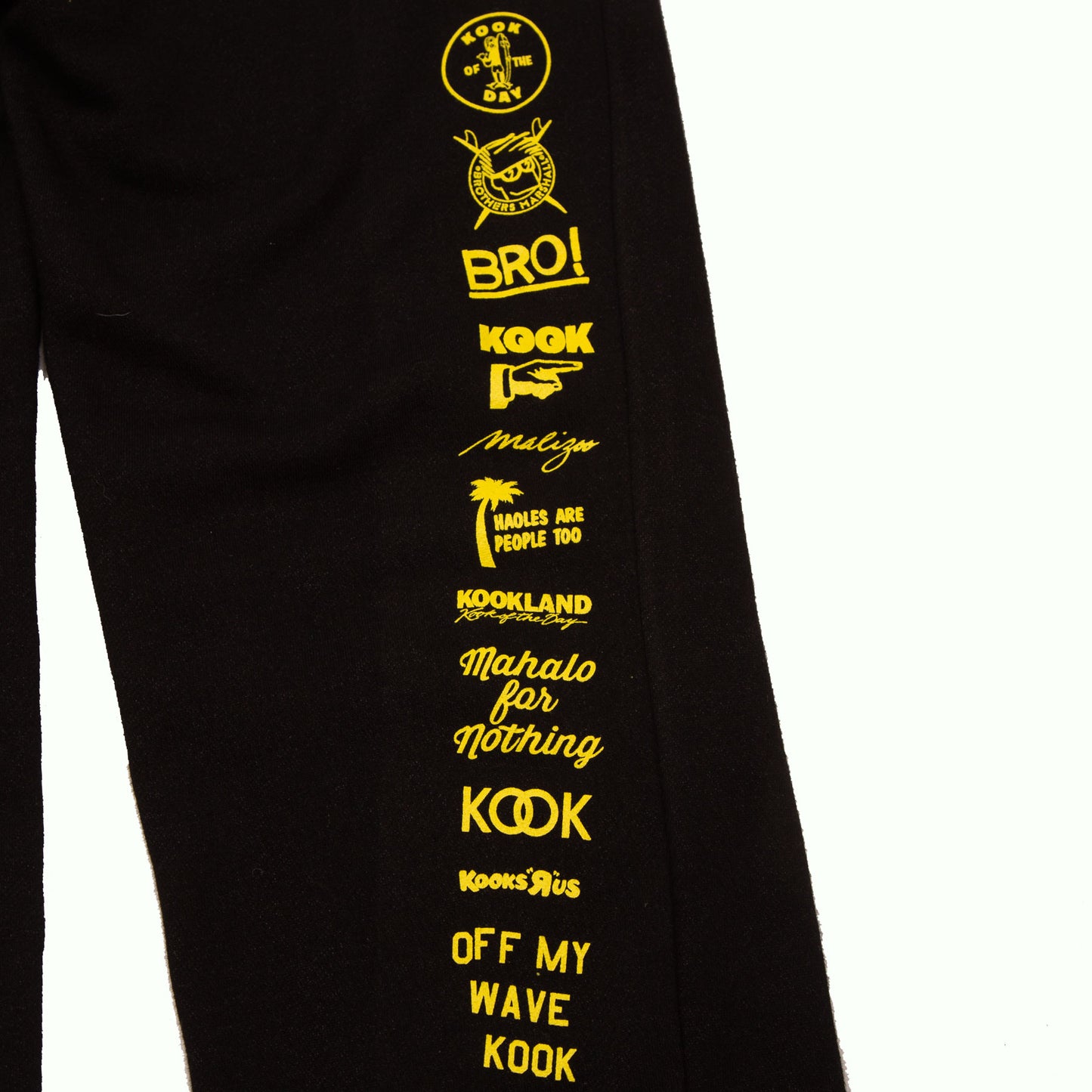 TEAM KOOK BRO! SWEAT PANT (BLACK)