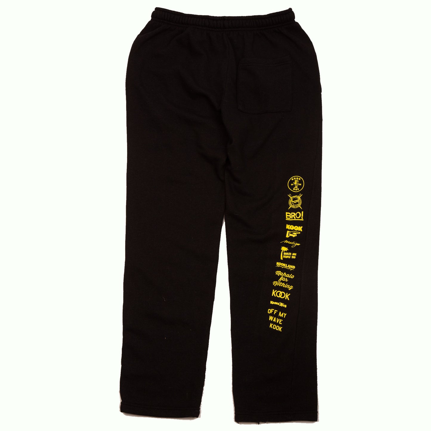 TEAM KOOK BRO! SWEAT PANT (BLACK)