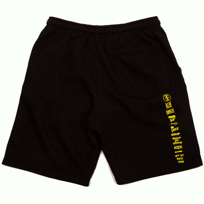 TEAM KOOK BRO! SWEAT SHORTS (BLACK)