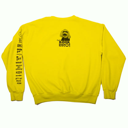 TEAM KOOK BRO! CREW NECK (YELLOW)