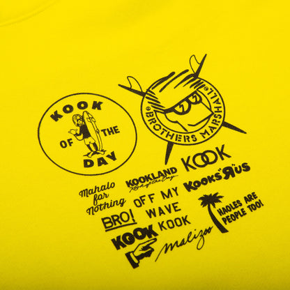 TEAM KOOK BRO! HOODIE (YELLOW)
