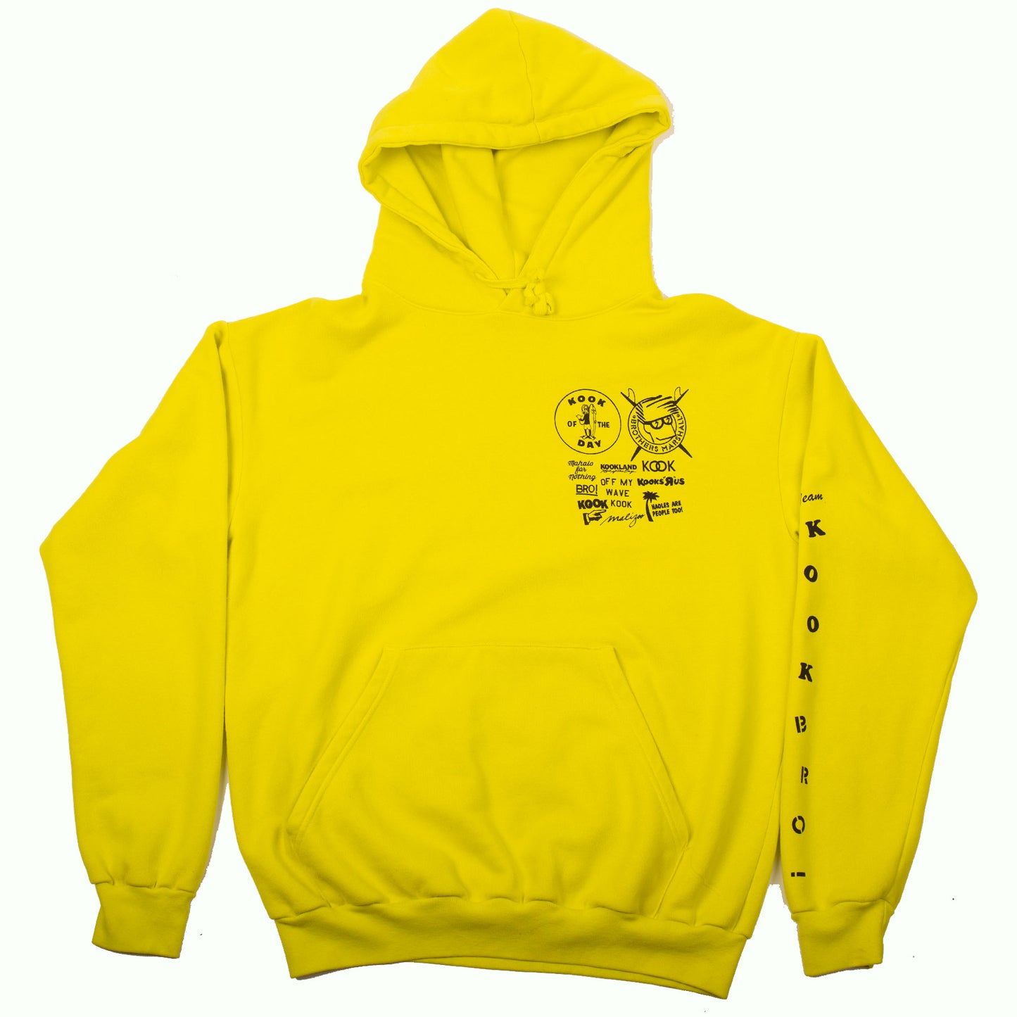 TEAM KOOK BRO! HOODIE (YELLOW)