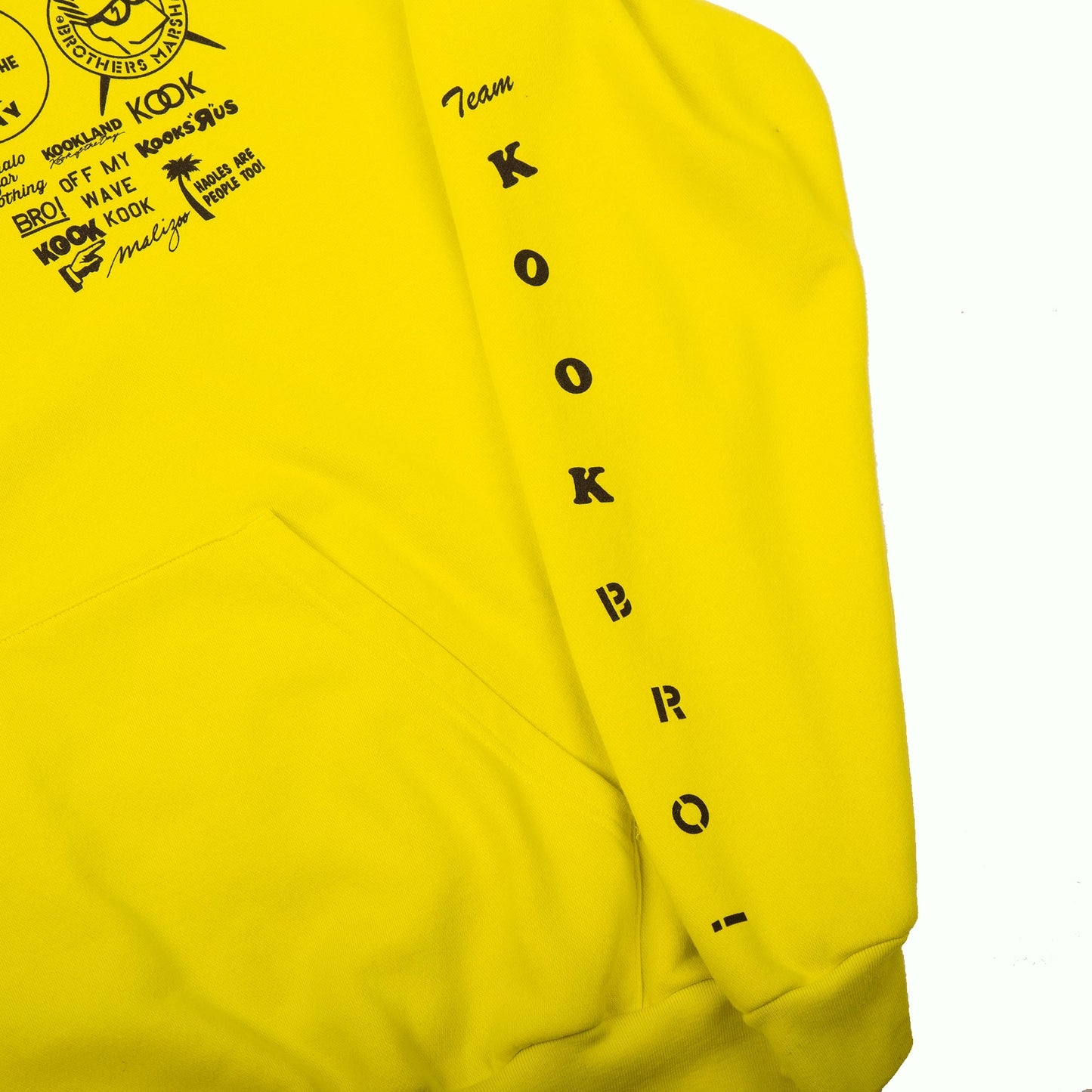 TEAM KOOK BRO! HOODIE (YELLOW)